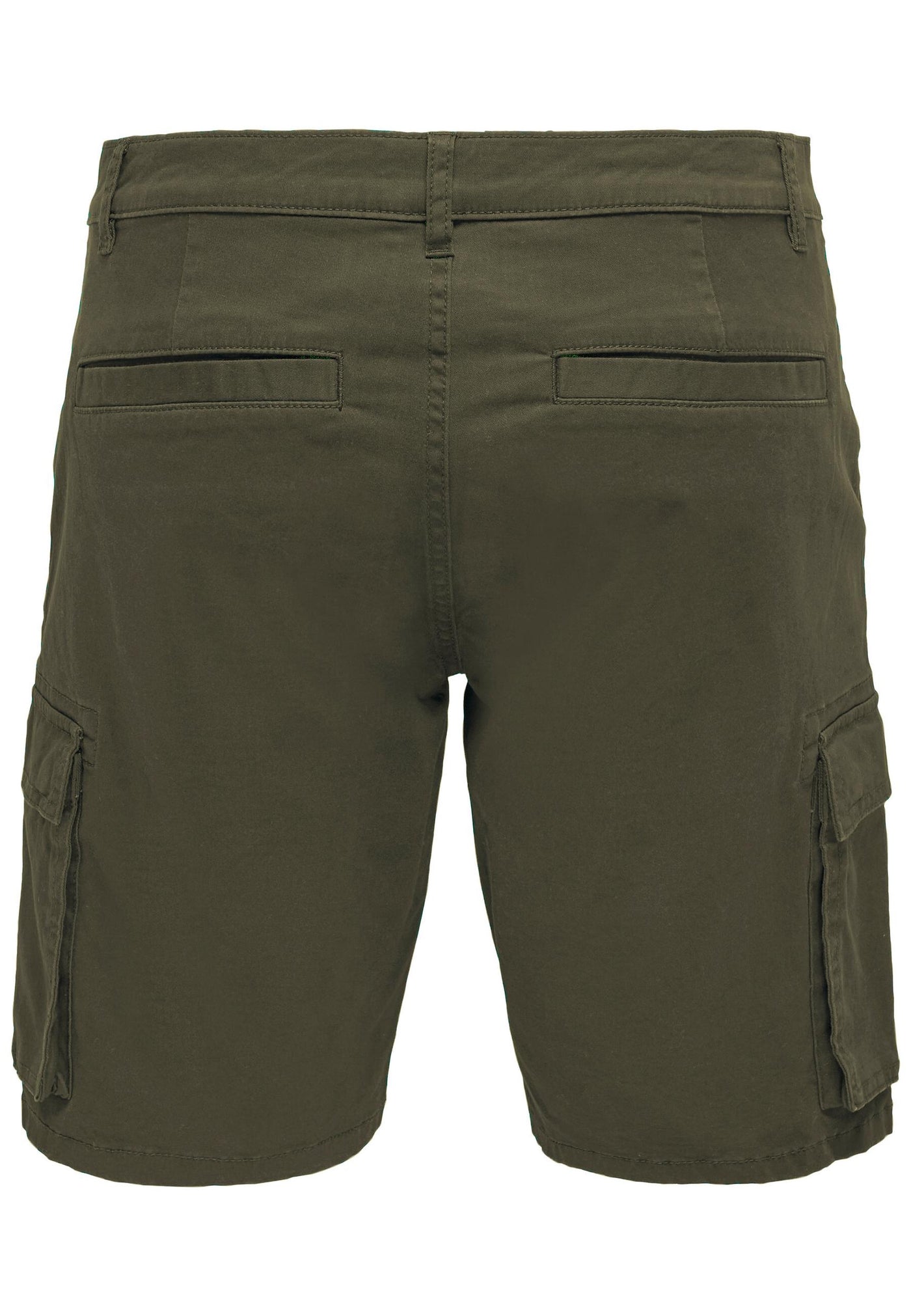 Only & Sons Regular-Fit-Cargoshorts Cam Stage mit seitlichen Eingrifftaschen und Leistentaschen am Gesäß in Regular Fit