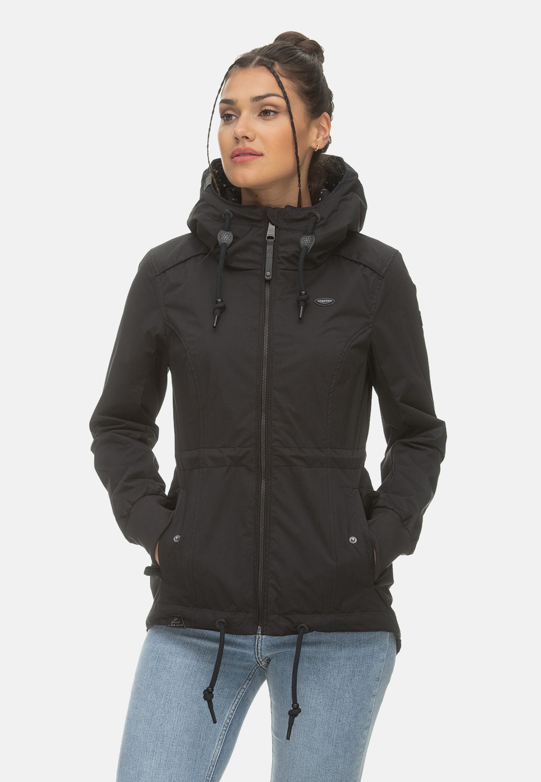 Ragwear DANKKA Übergangsjacke mit Reißverschluss und Kapuze