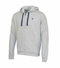 U.S. POLO Sweatjacke Zipper Hooded Jacke mit Kapuze