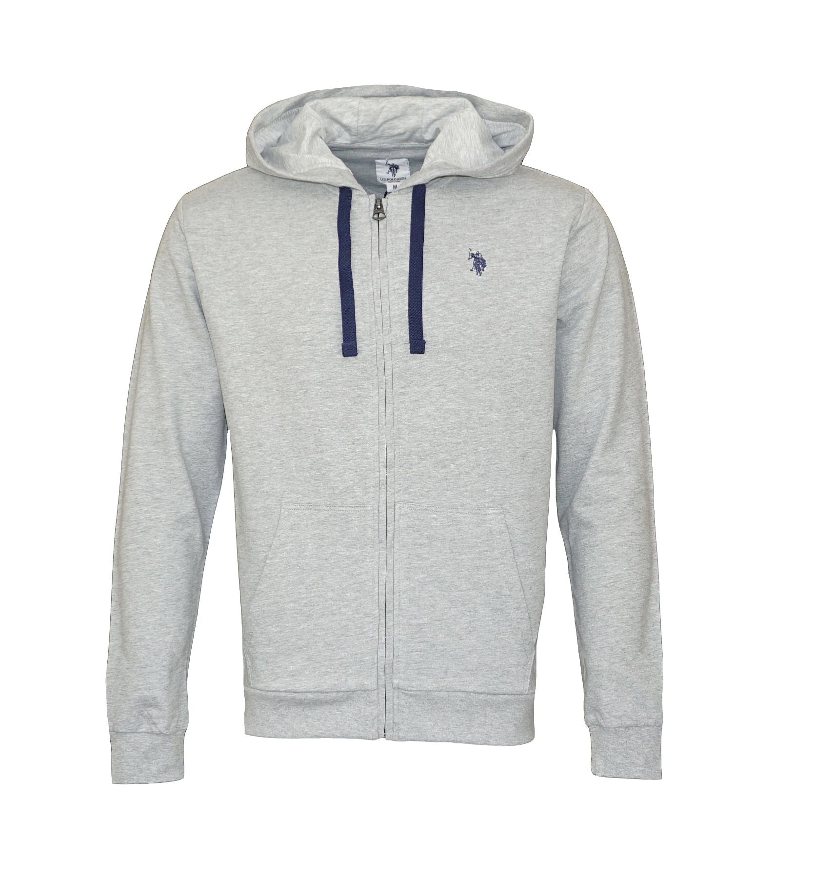 U.S. POLO Sweatjacke Zipper Hooded Jacke mit Kapuze