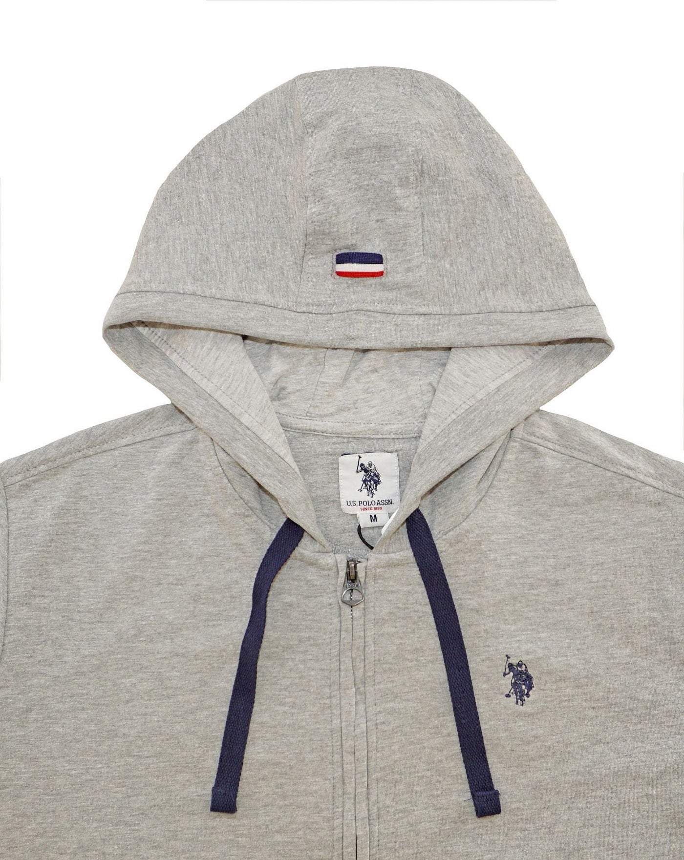 U.S. POLO Sweatjacke Zipper Hooded Jacke mit Kapuze