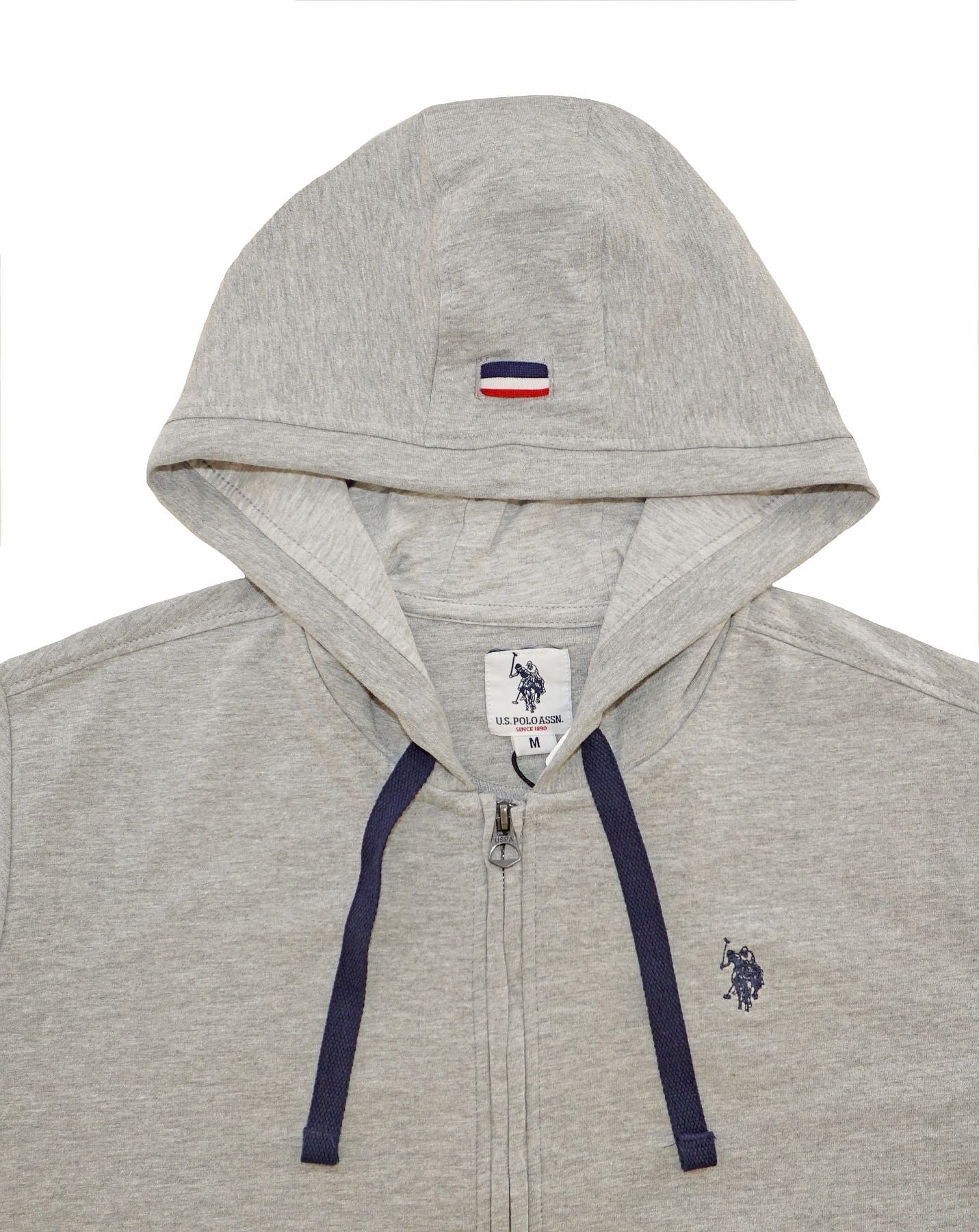 U.S. POLO Sweatjacke Zipper Hooded Jacke mit Kapuze