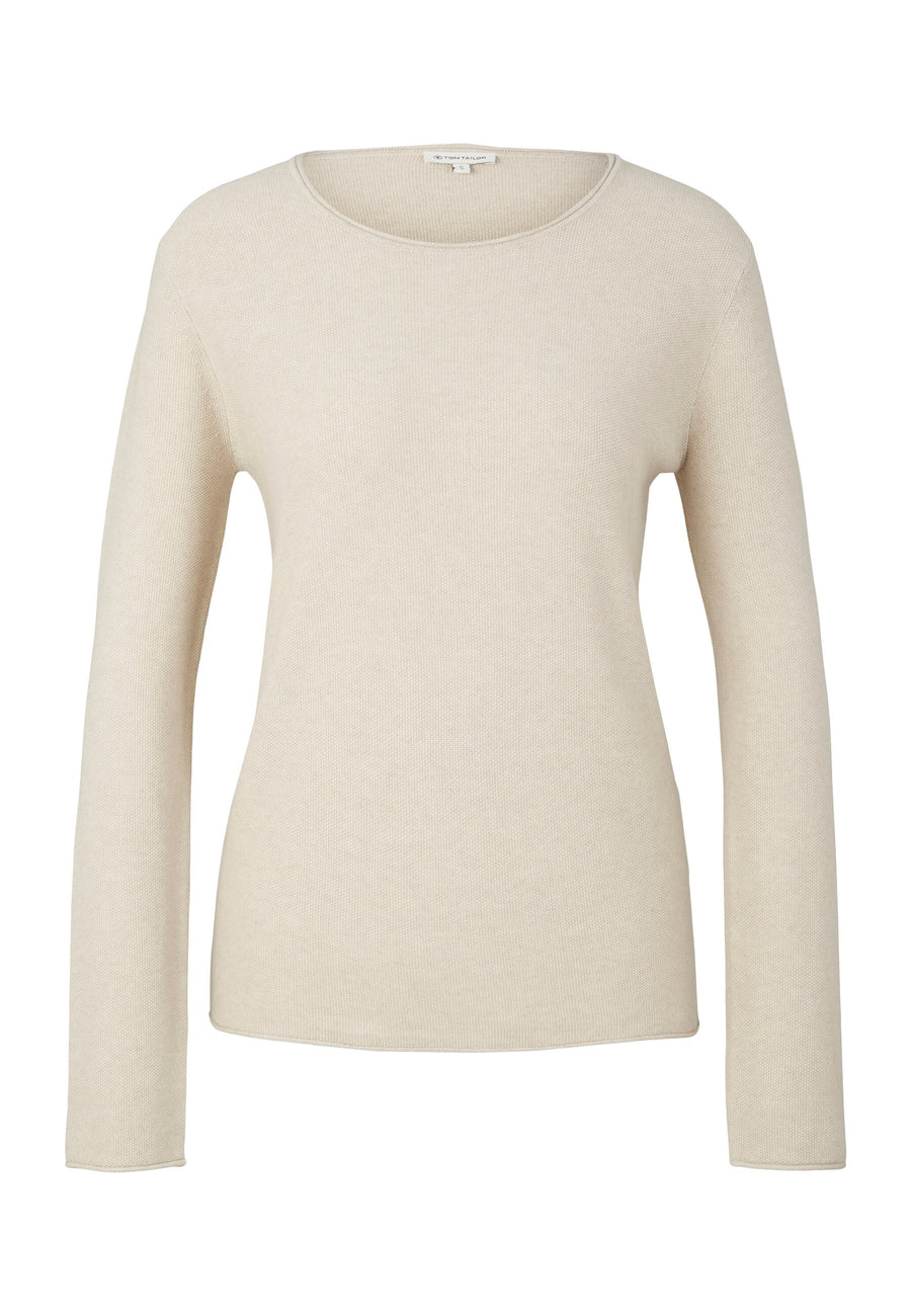 Tom Tailor Strickpullover R-Neck