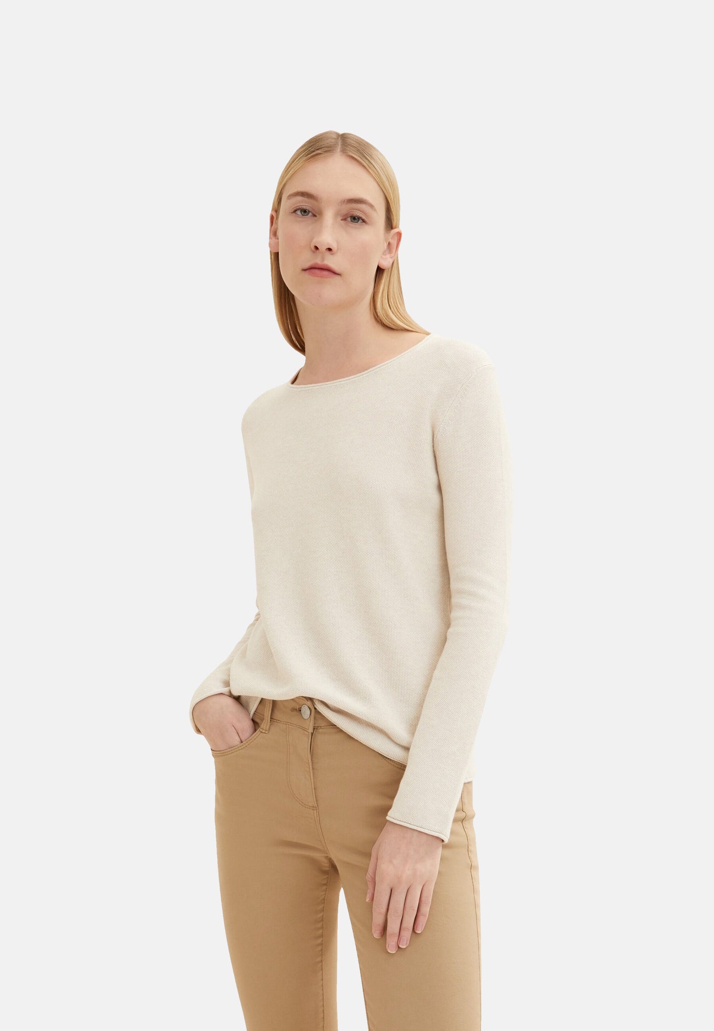 Tom Tailor Strickpullover R-Neck