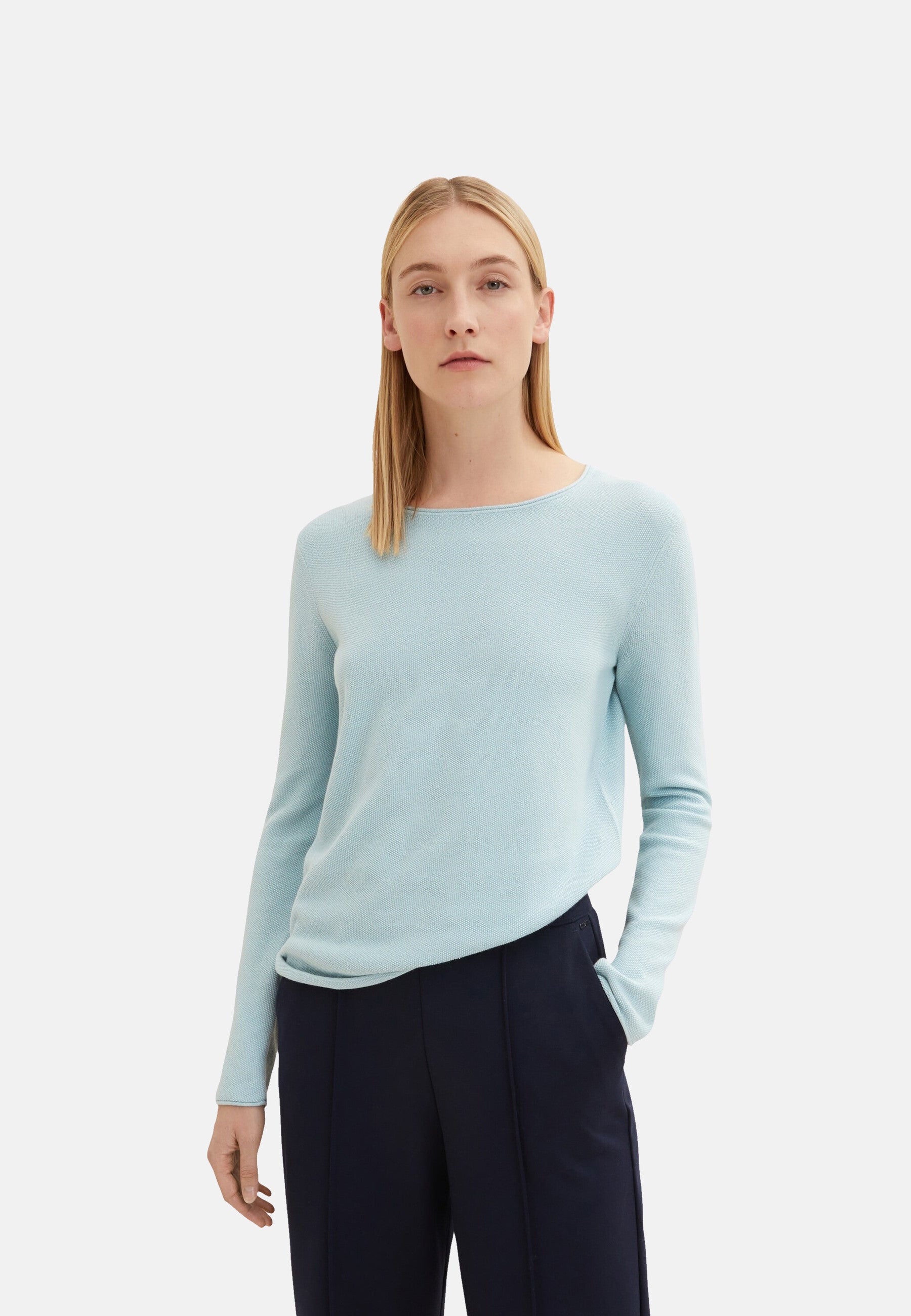 Tom Tailor Strickpullover R-Neck