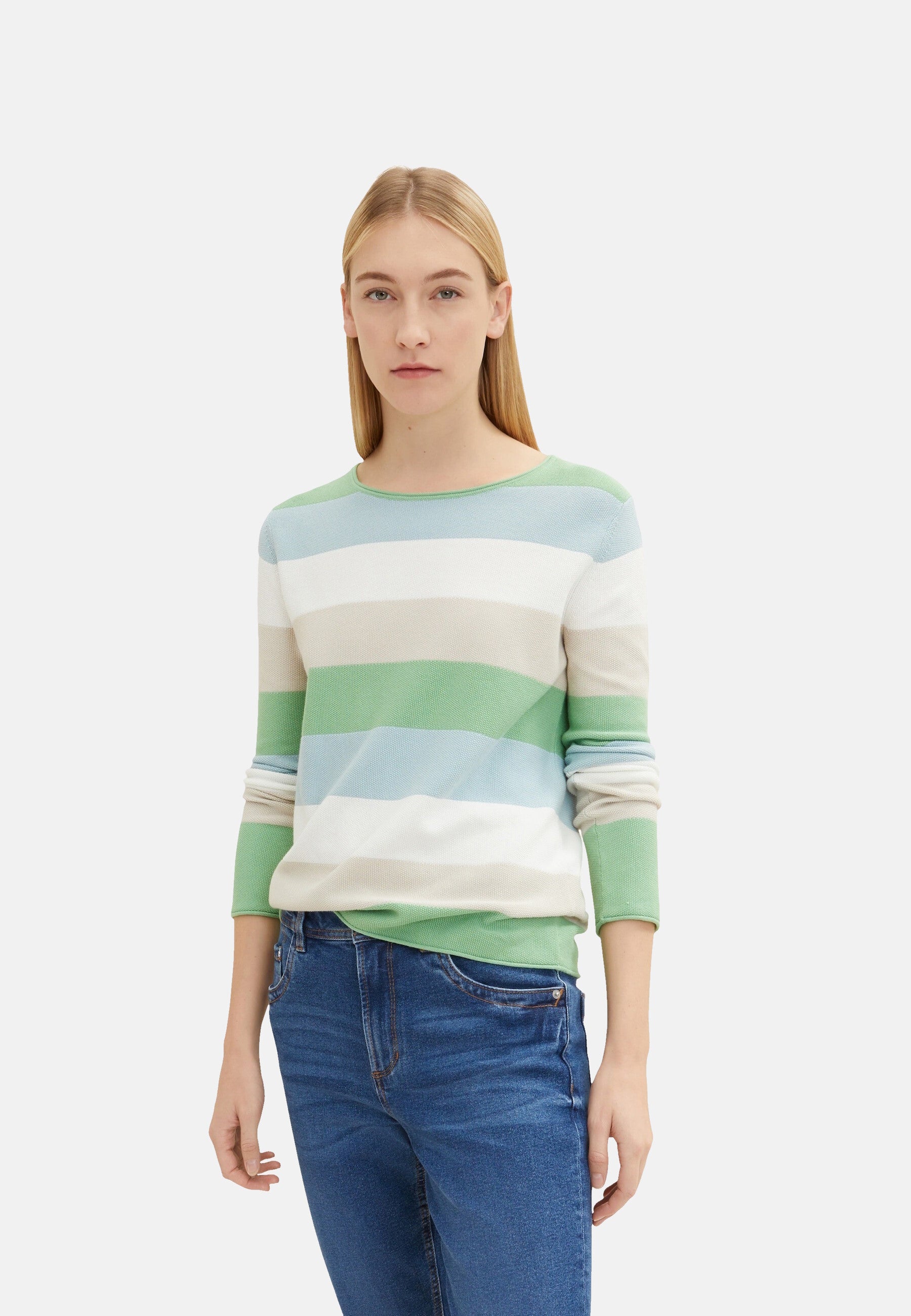 Tom Tailor Strickpullover R-Neck