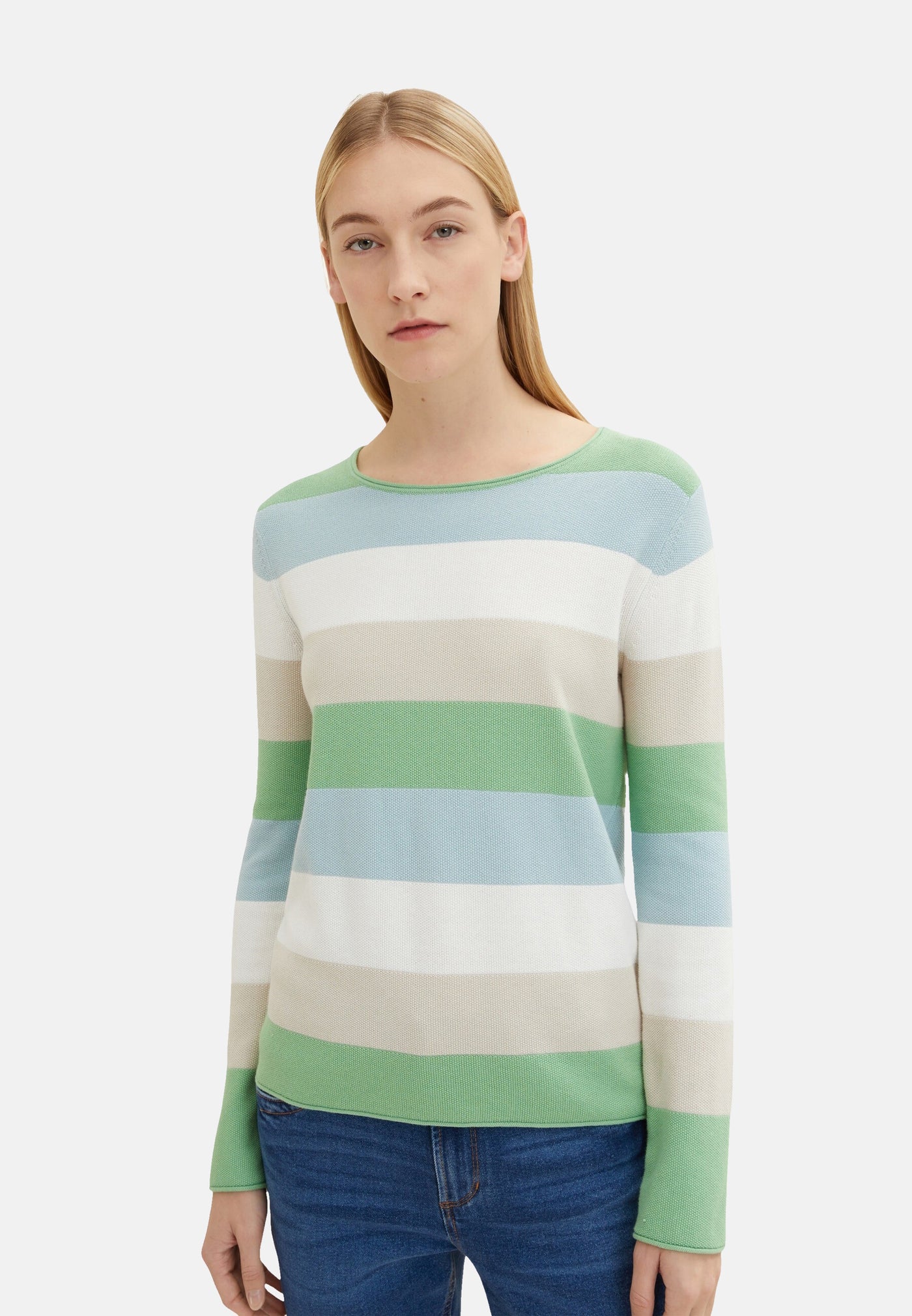 Tom Tailor Strickpullover R-Neck