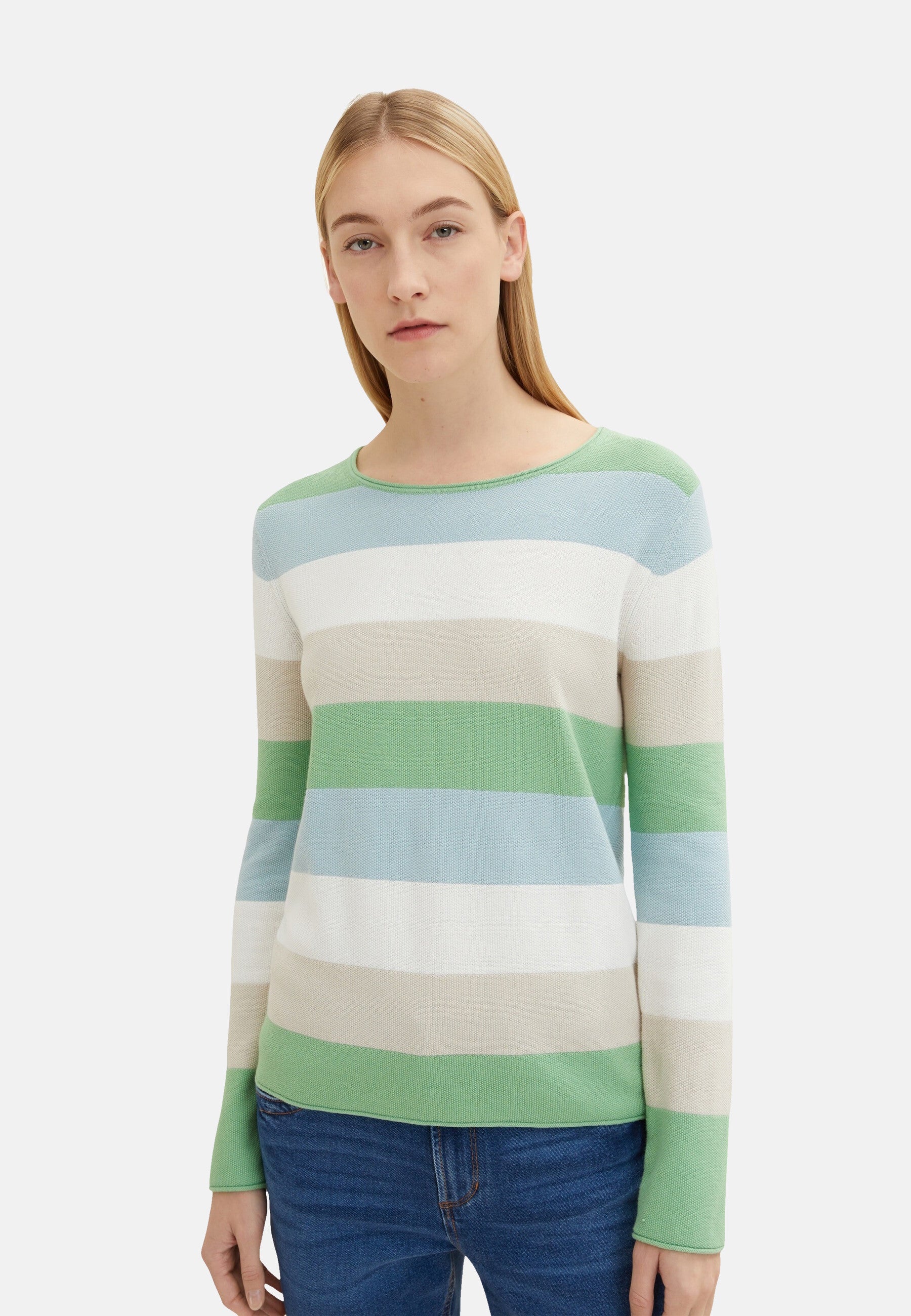 Tom Tailor Strickpullover R-Neck