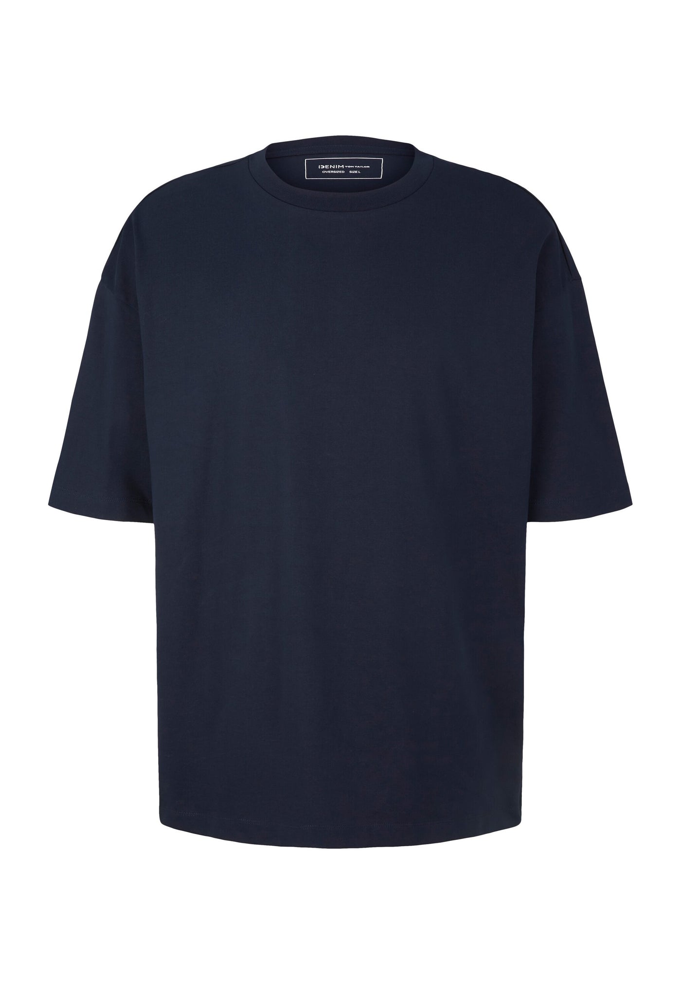 Tom Tailor Oversized-T-Shirt mit Rundhalsausschnitt aus Baumwolljersey