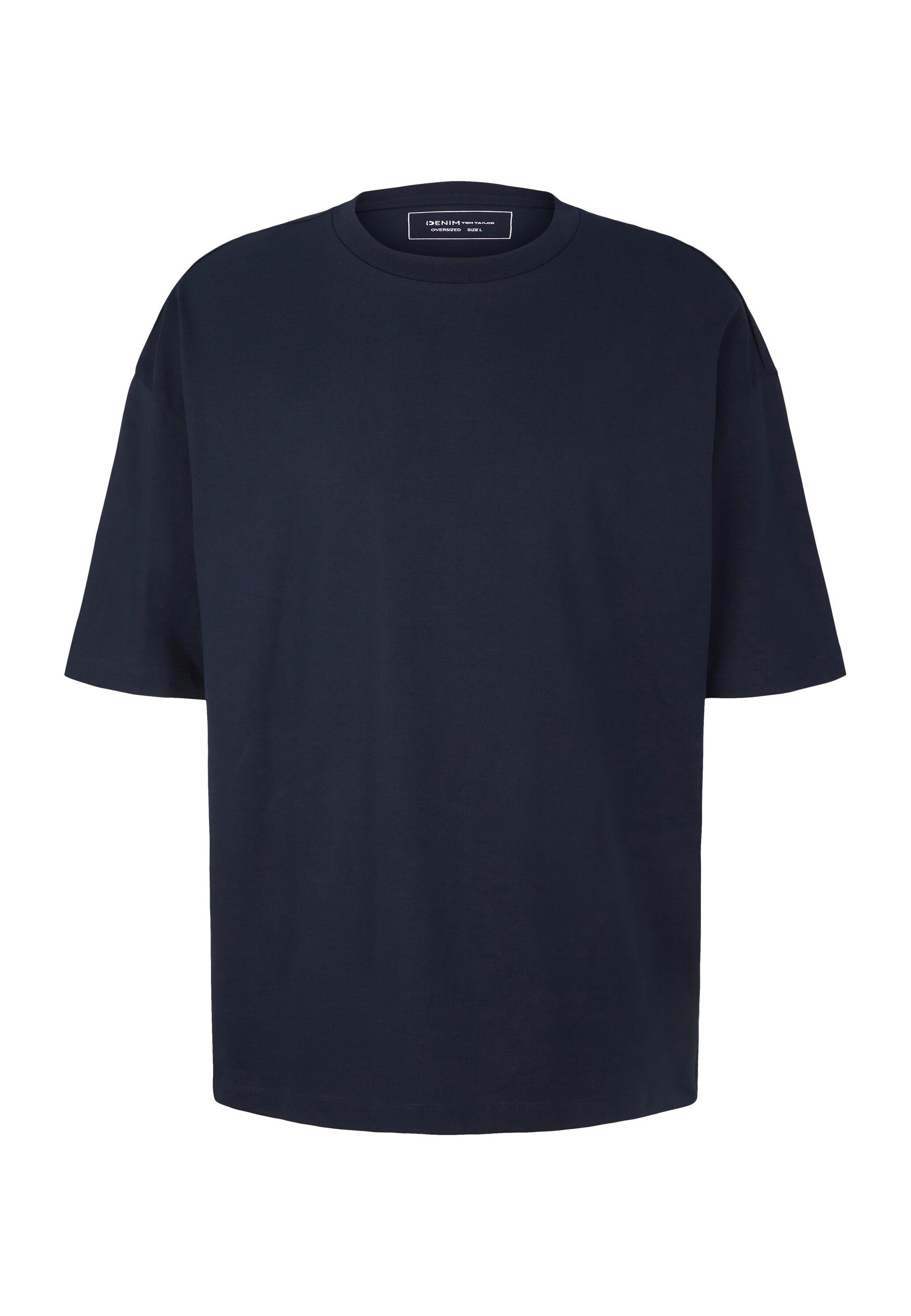 Tom Tailor Oversized-T-Shirt mit Rundhalsausschnitt aus Baumwolljersey