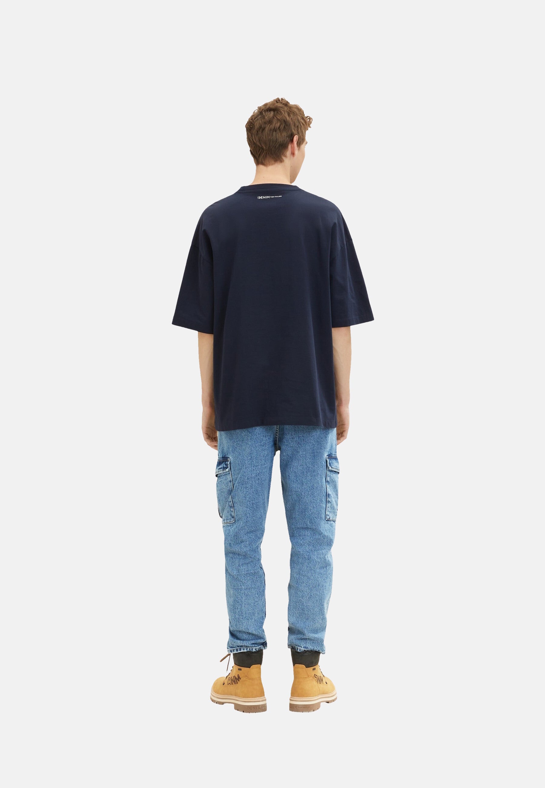 Tom Tailor Oversized-T-Shirt mit Rundhalsausschnitt aus Baumwolljersey