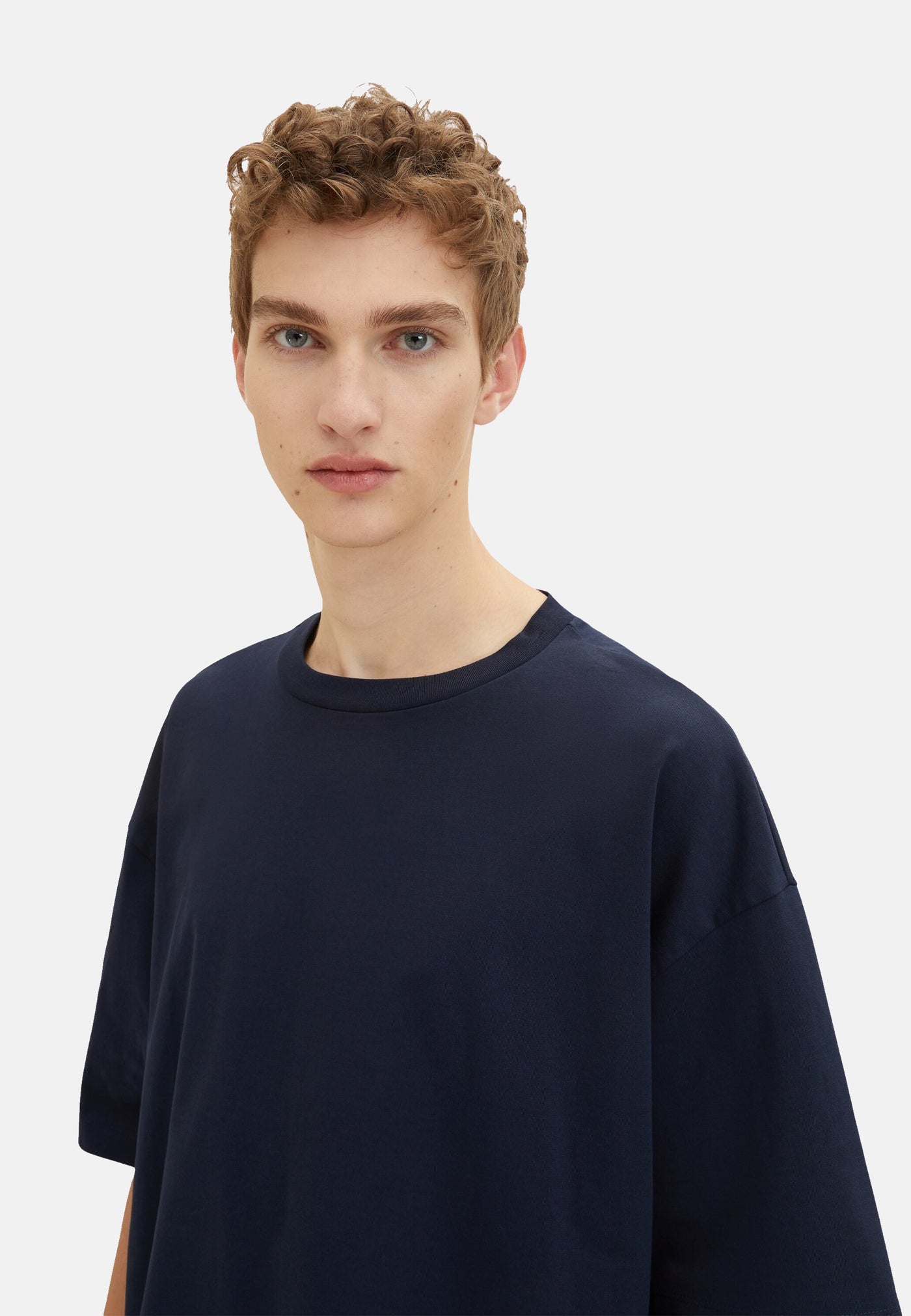 Tom Tailor Oversized-T-Shirt mit Rundhalsausschnitt aus Baumwolljersey