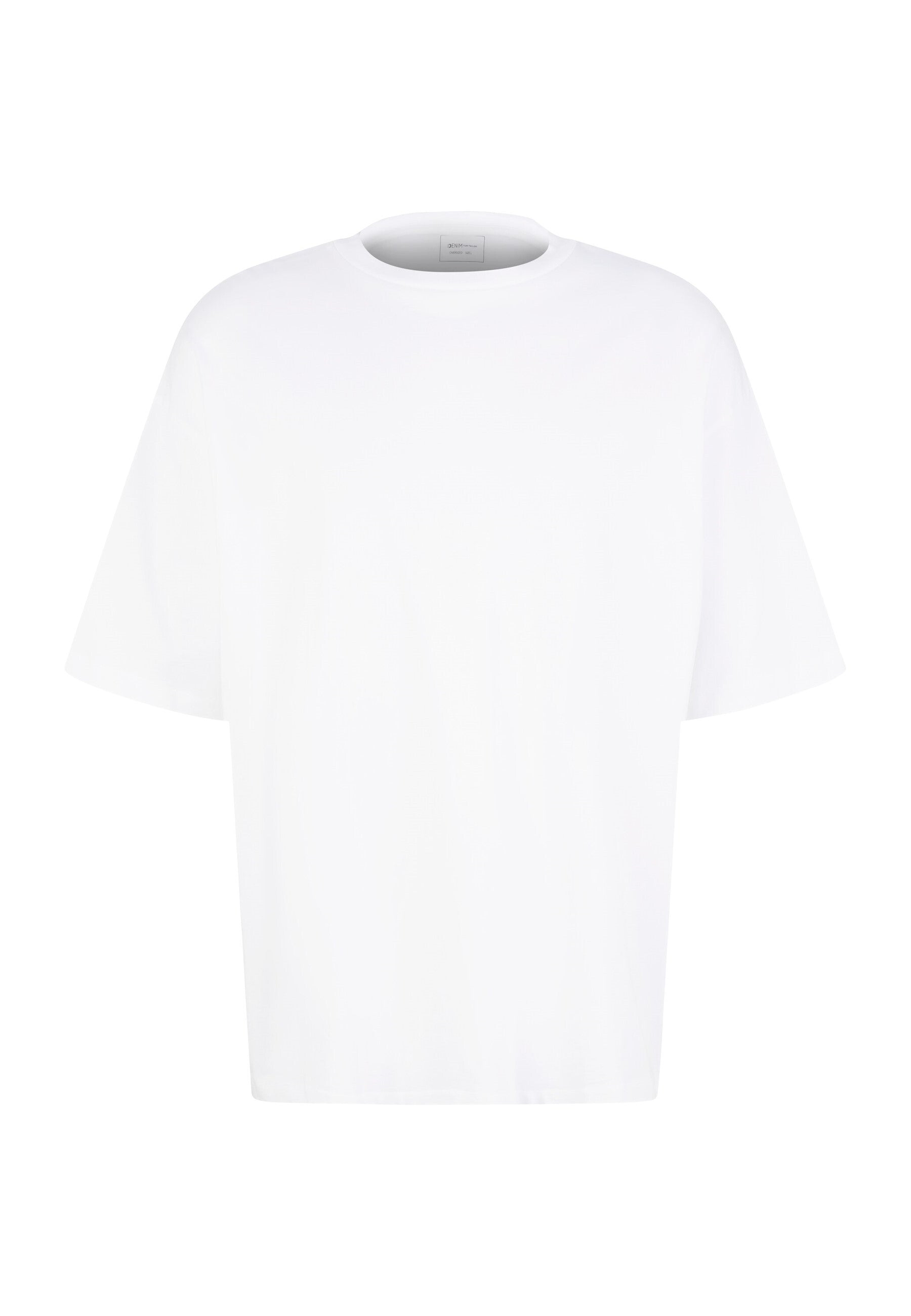 Tom Tailor Oversized-T-Shirt mit Rundhalsausschnitt aus Baumwolljersey