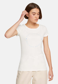 Tom Tailor Basic-T-Shirt im 2-Pack mit Rundhalsausschnitt und Logo-Print in Loose Fit