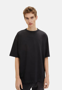 Tom Tailor Oversized-T-Shirt mit Rundhalsausschnitt aus Baumwolljersey