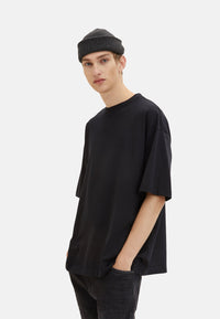 Tom Tailor Oversized-T-Shirt mit Rundhalsausschnitt aus Baumwolljersey