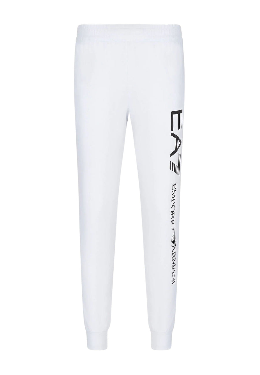 EA7 Emporio Armani Logo Series Jogginghose aus Baumwolle mit elastischem Bund und Seitentaschen