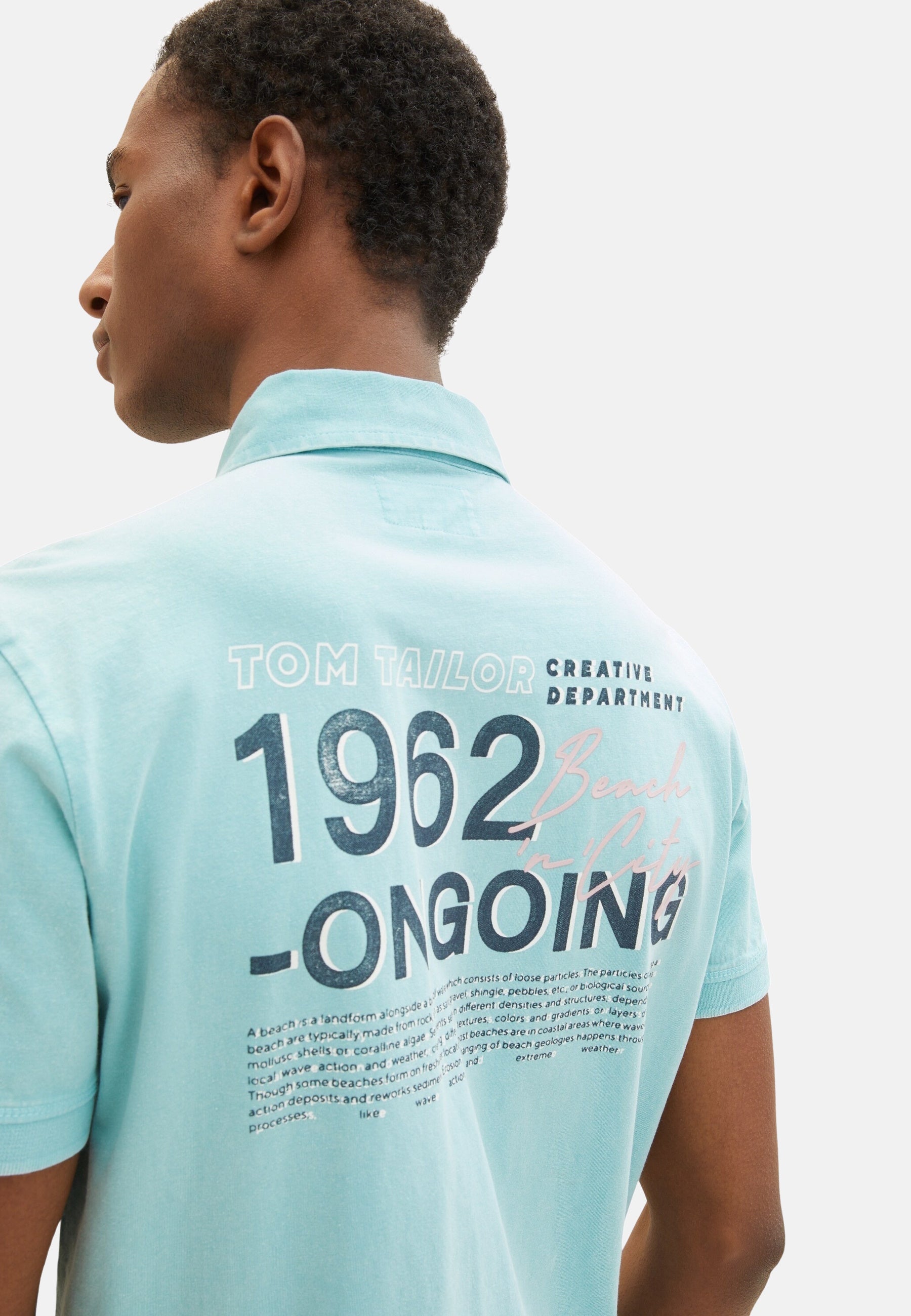 Tom Tailor Kurzarmshirt mit Polokragen
