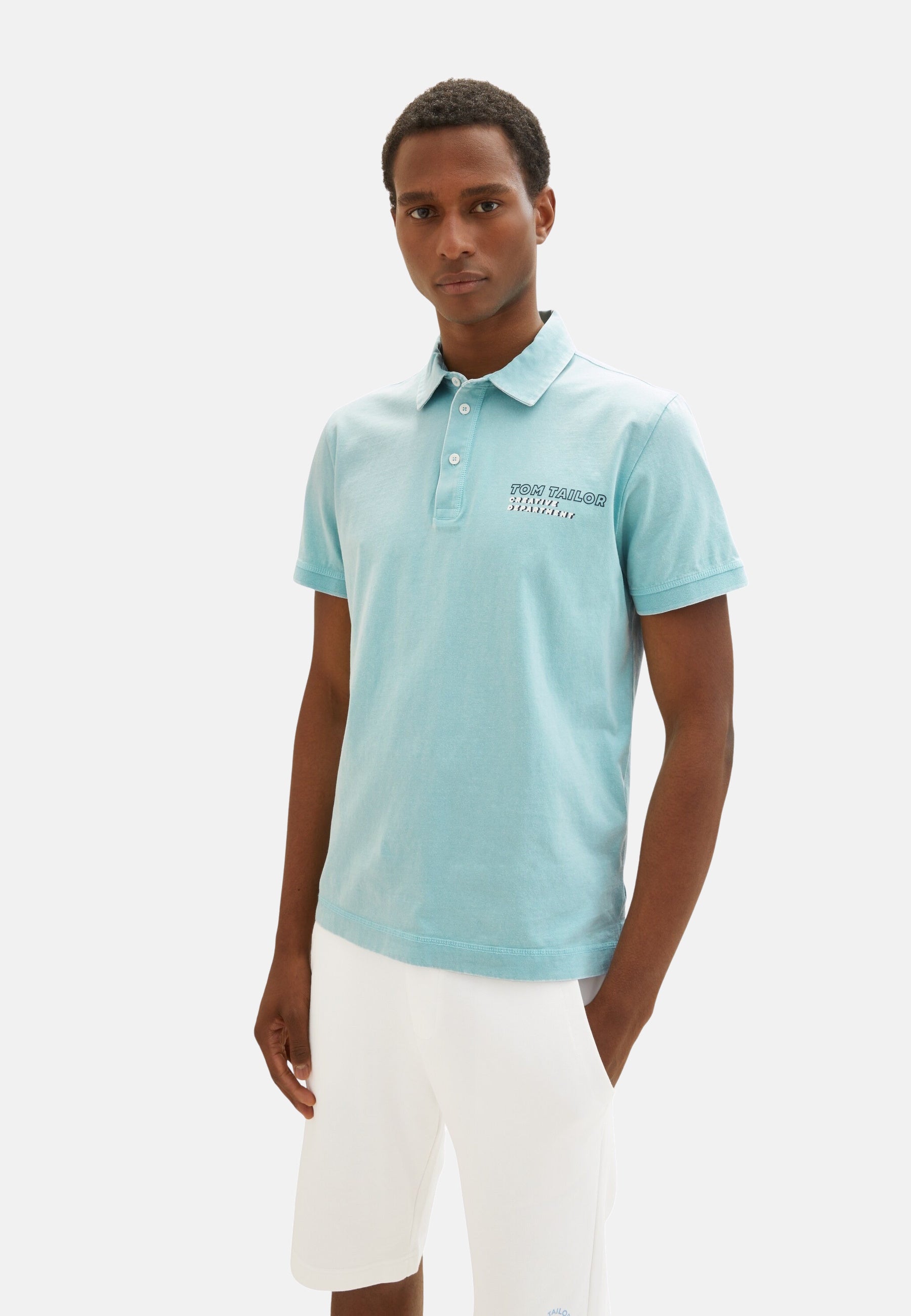 Tom Tailor Kurzarmshirt mit Polokragen