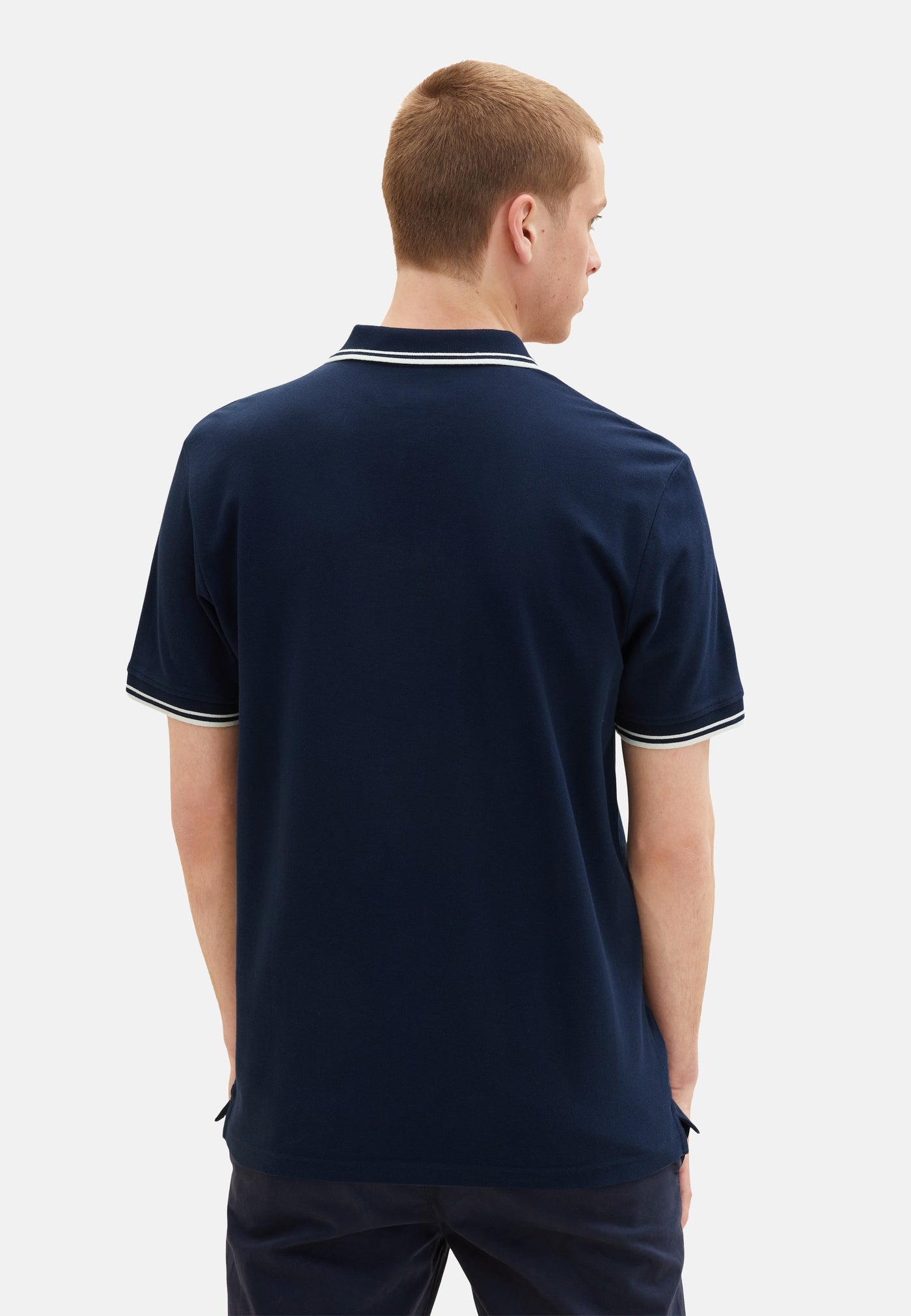Tom Tailor Kurzarmshirt mit Polokragen
