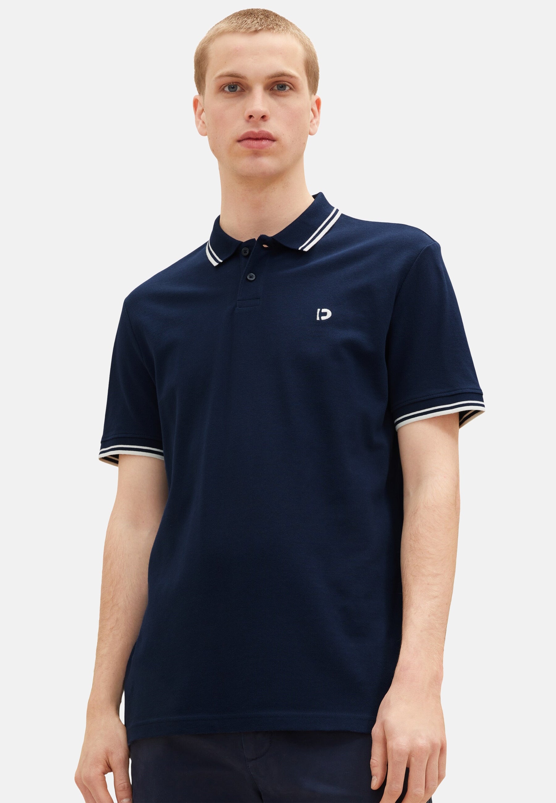 Tom Tailor Kurzarmshirt mit Polokragen