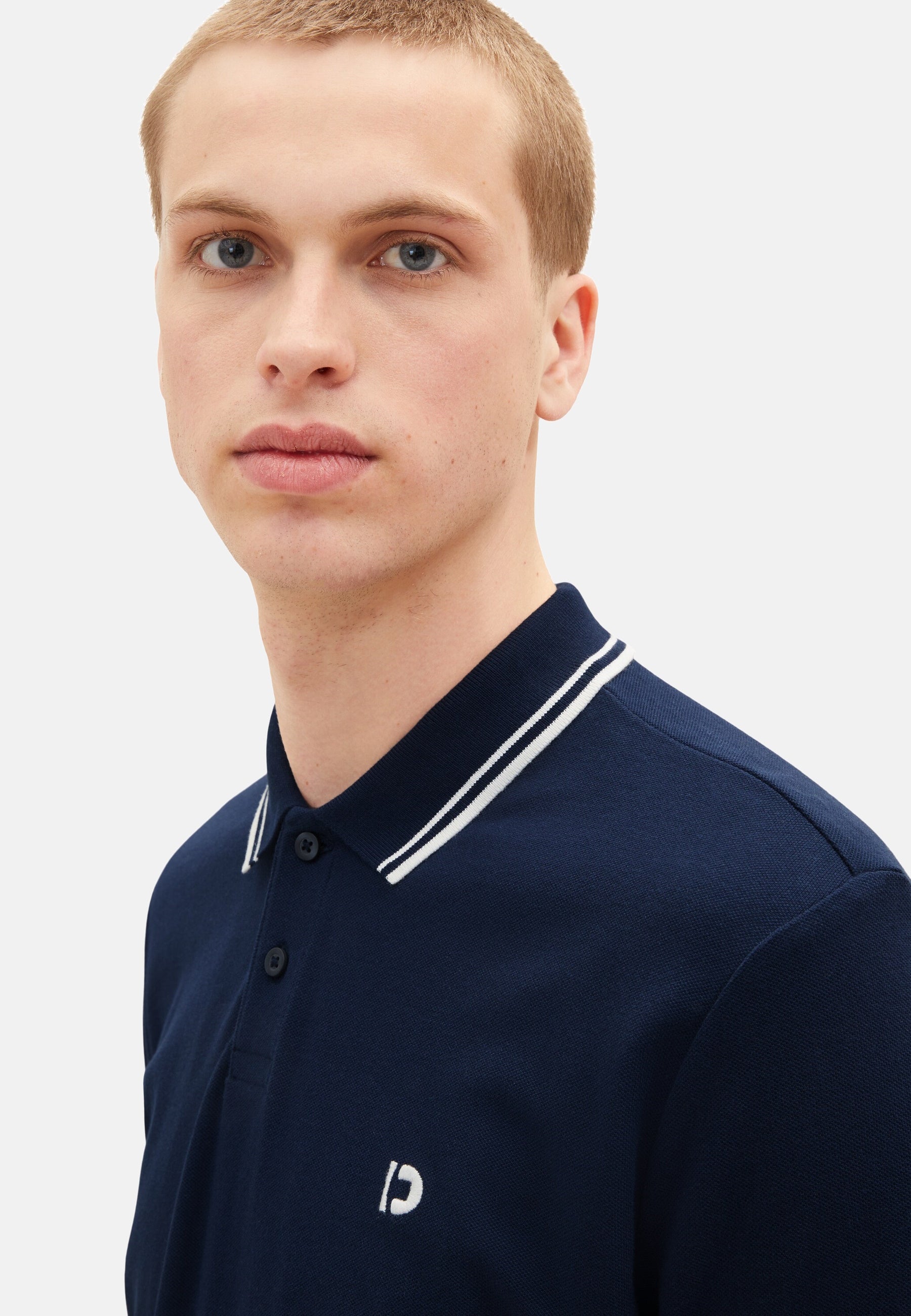 Tom Tailor Kurzarmshirt mit Polokragen