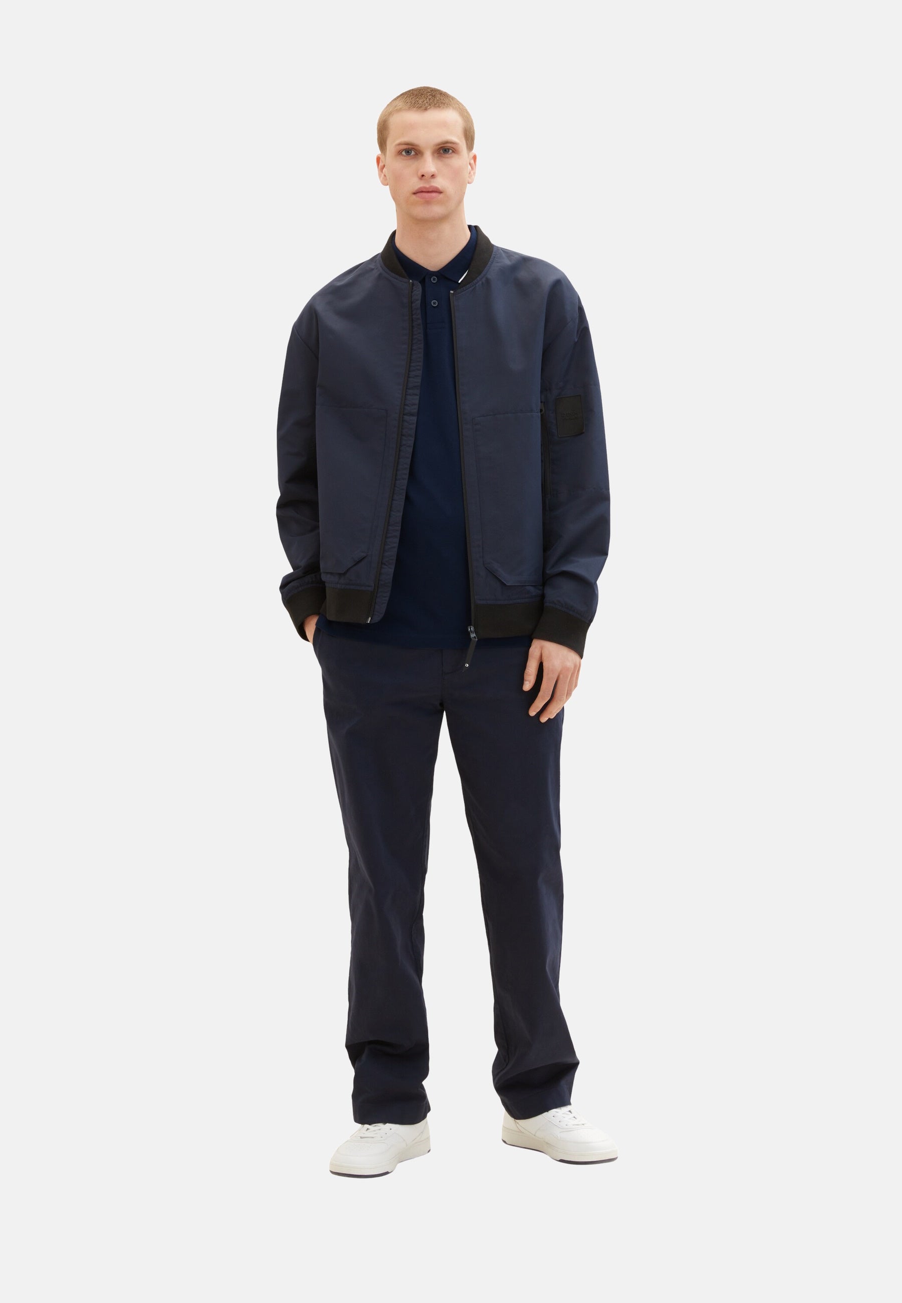 Tom Tailor Kurzarmshirt mit Polokragen
