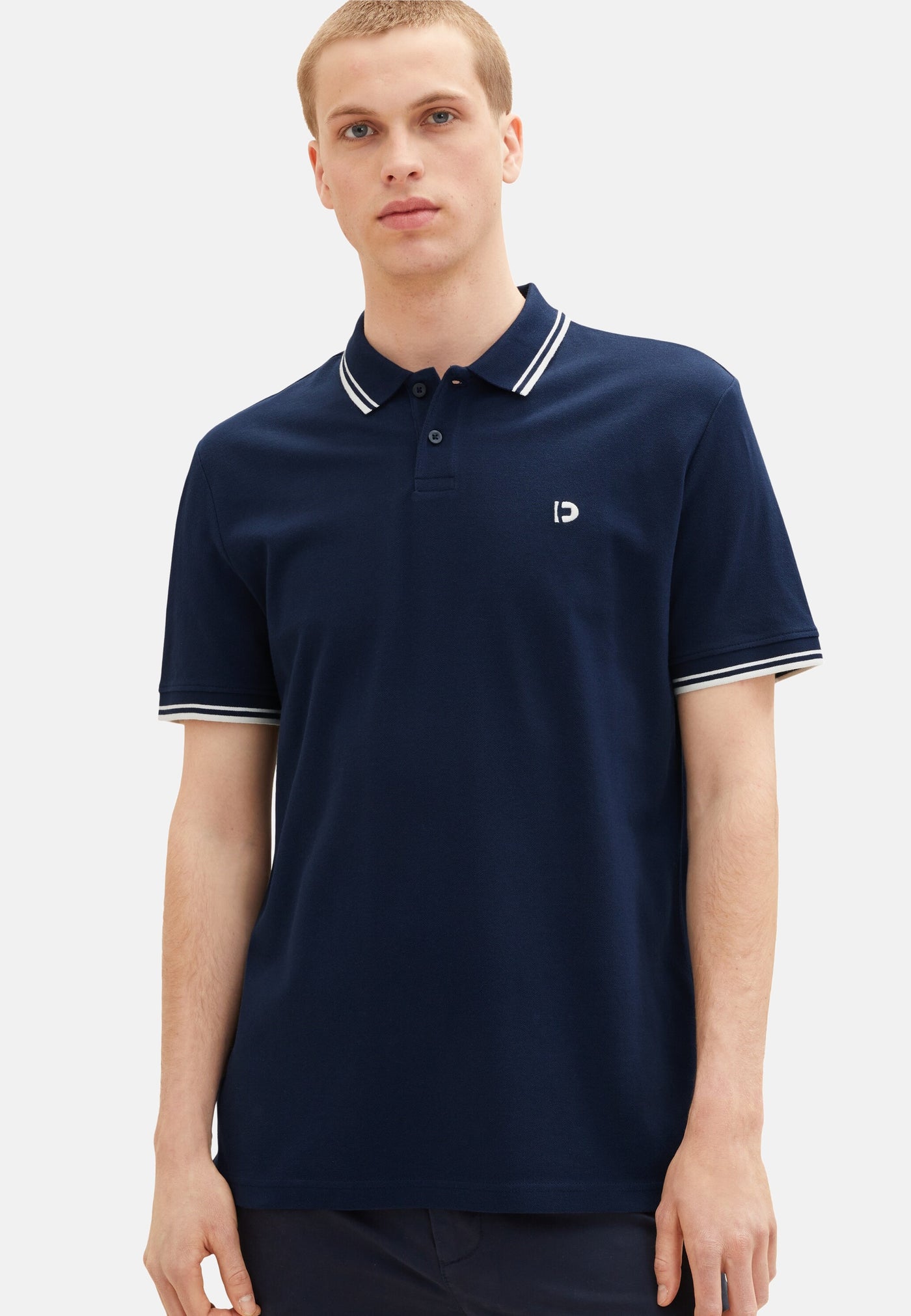 Tom Tailor Kurzarmshirt mit Polokragen