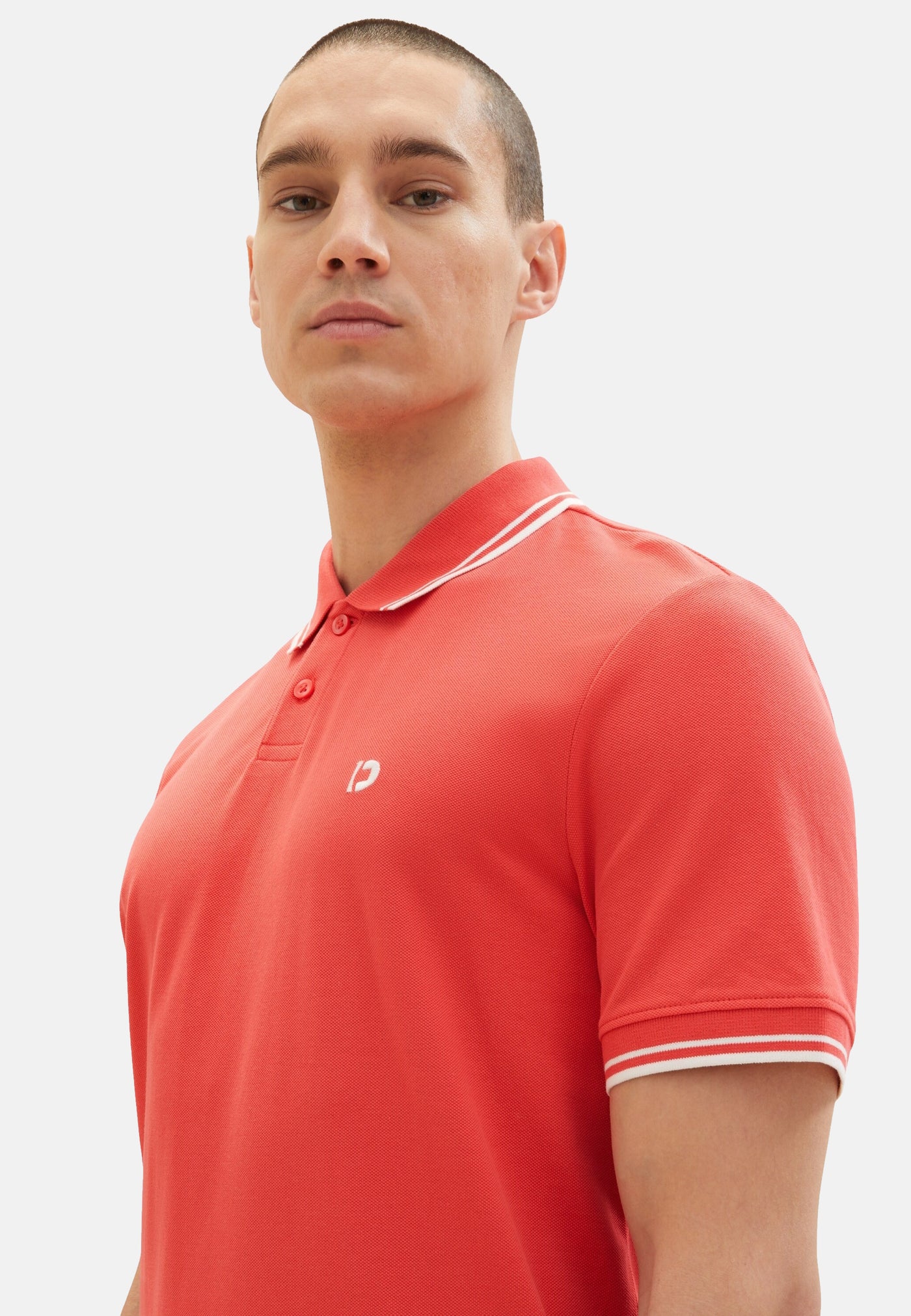 Tom Tailor Kurzarmshirt mit Polokragen