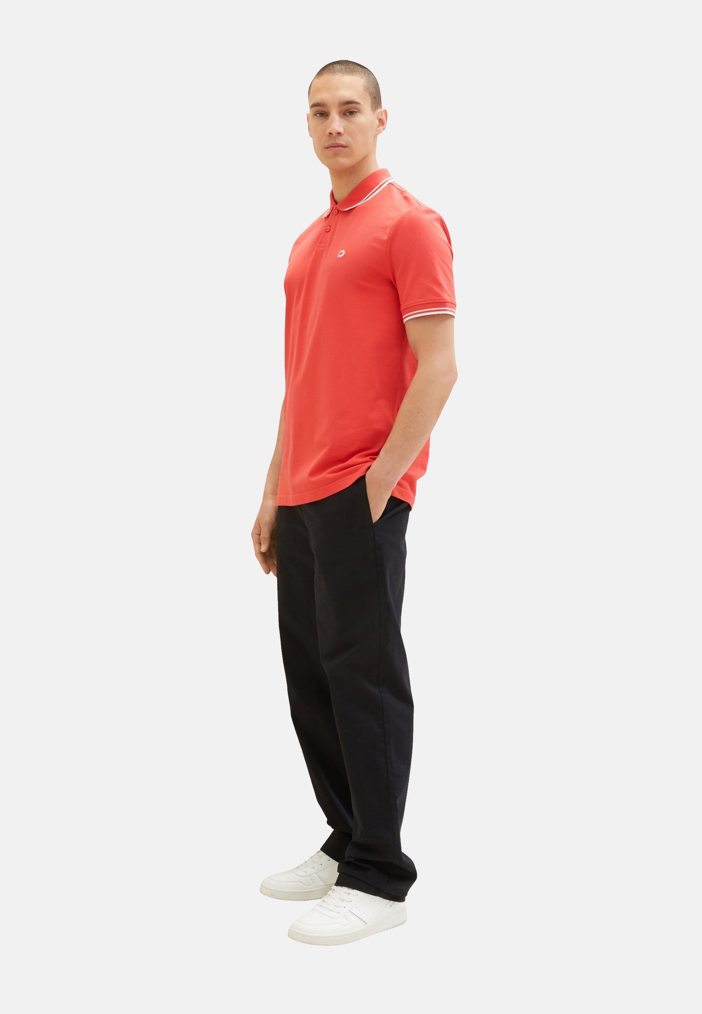 Tom Tailor Kurzarmshirt mit Polokragen