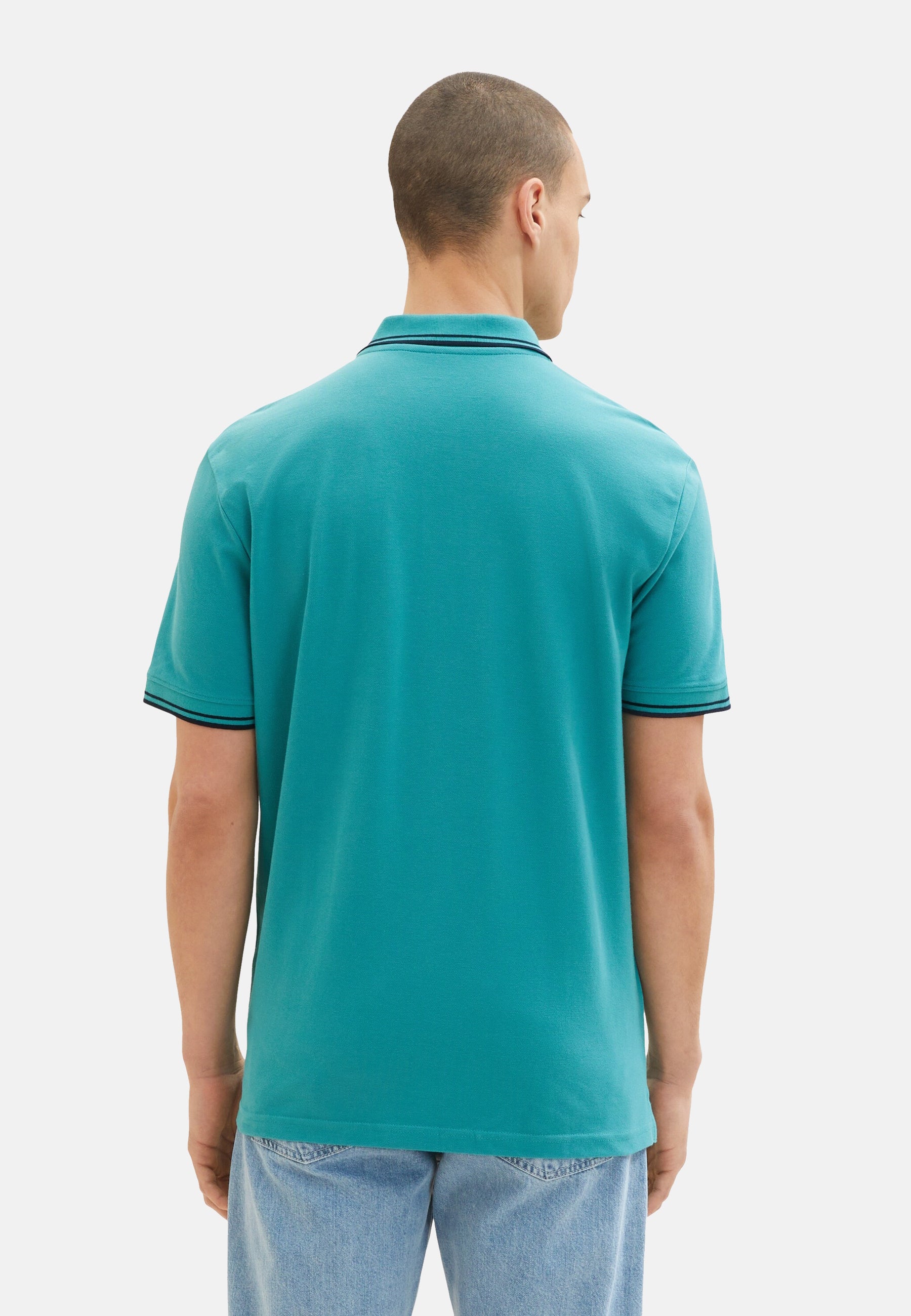 Tom Tailor Kurzarmshirt mit Polokragen