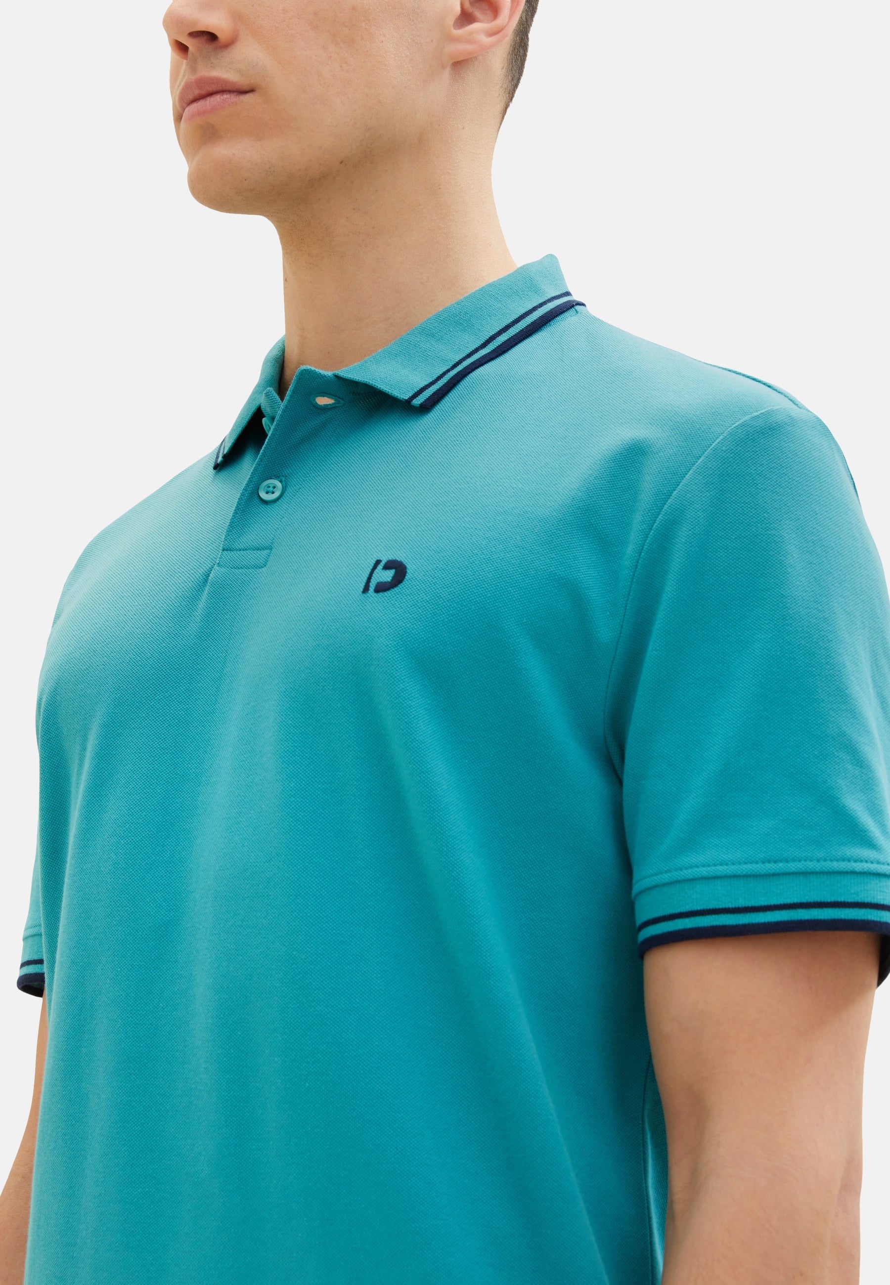 Tom Tailor Kurzarmshirt mit Polokragen