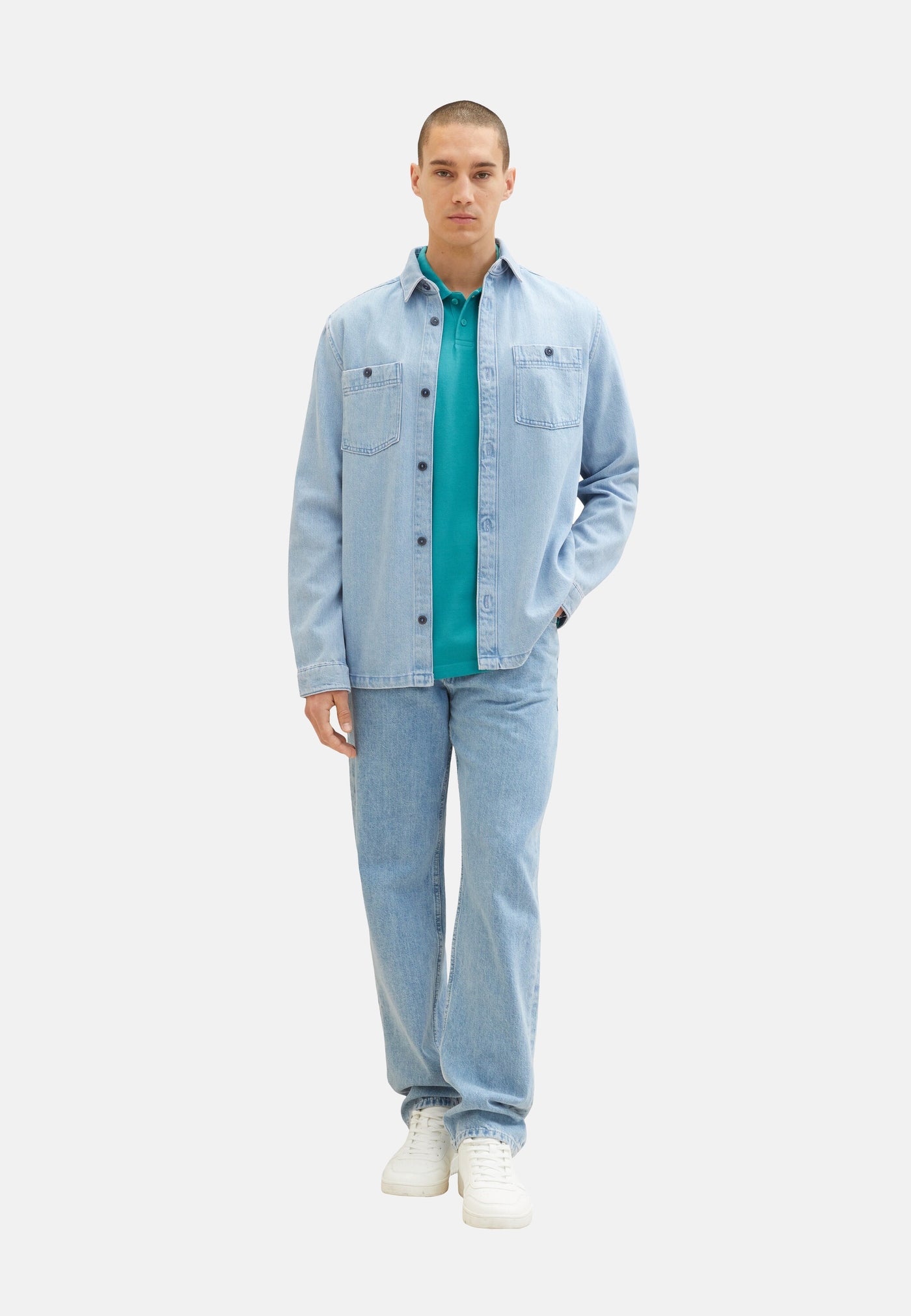 Tom Tailor Kurzarmshirt mit Polokragen