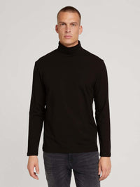 Tom Tailor Basic Rollkragenshirt Sweatshirt
