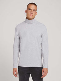 Tom Tailor Basic Rollkragenshirt Sweatshirt