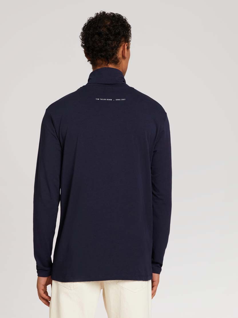 Tom Tailor Langarmshirt mit Rollkragen
