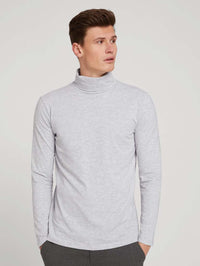 Tom Tailor Langarmshirt mit Rollkragen