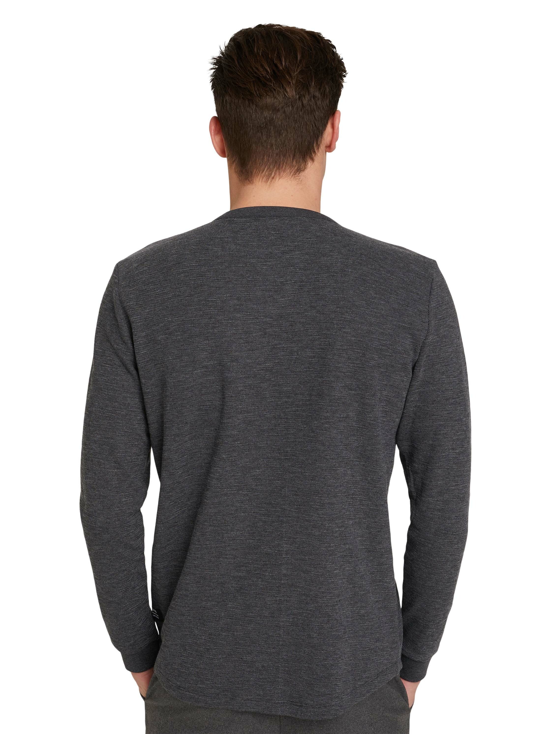 Tom Tailor Langarmshirt mit Henleykragen