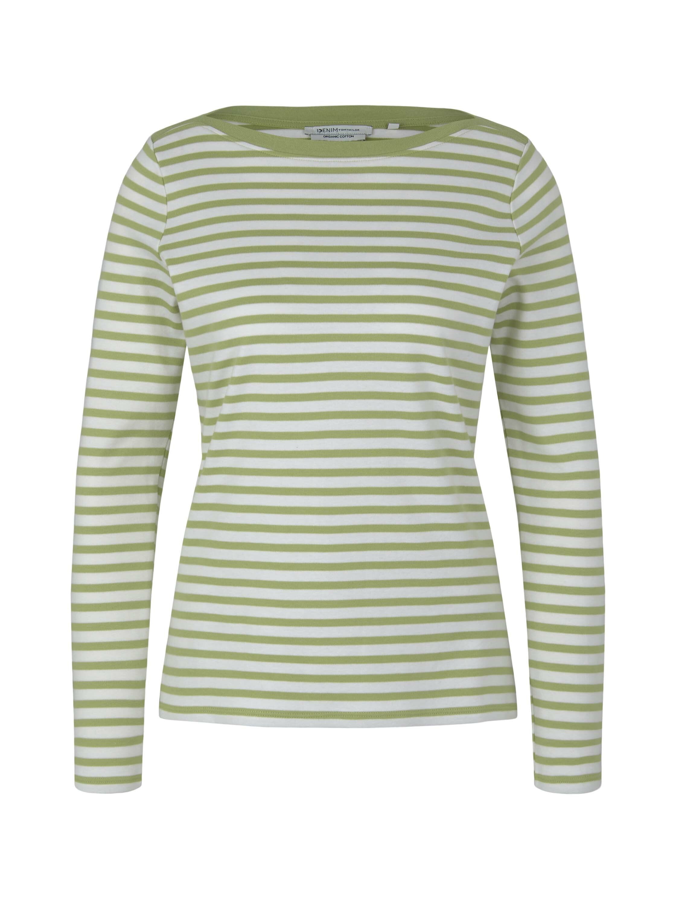 Tom Tailor Sweatshirt Interlock Contrast Neck