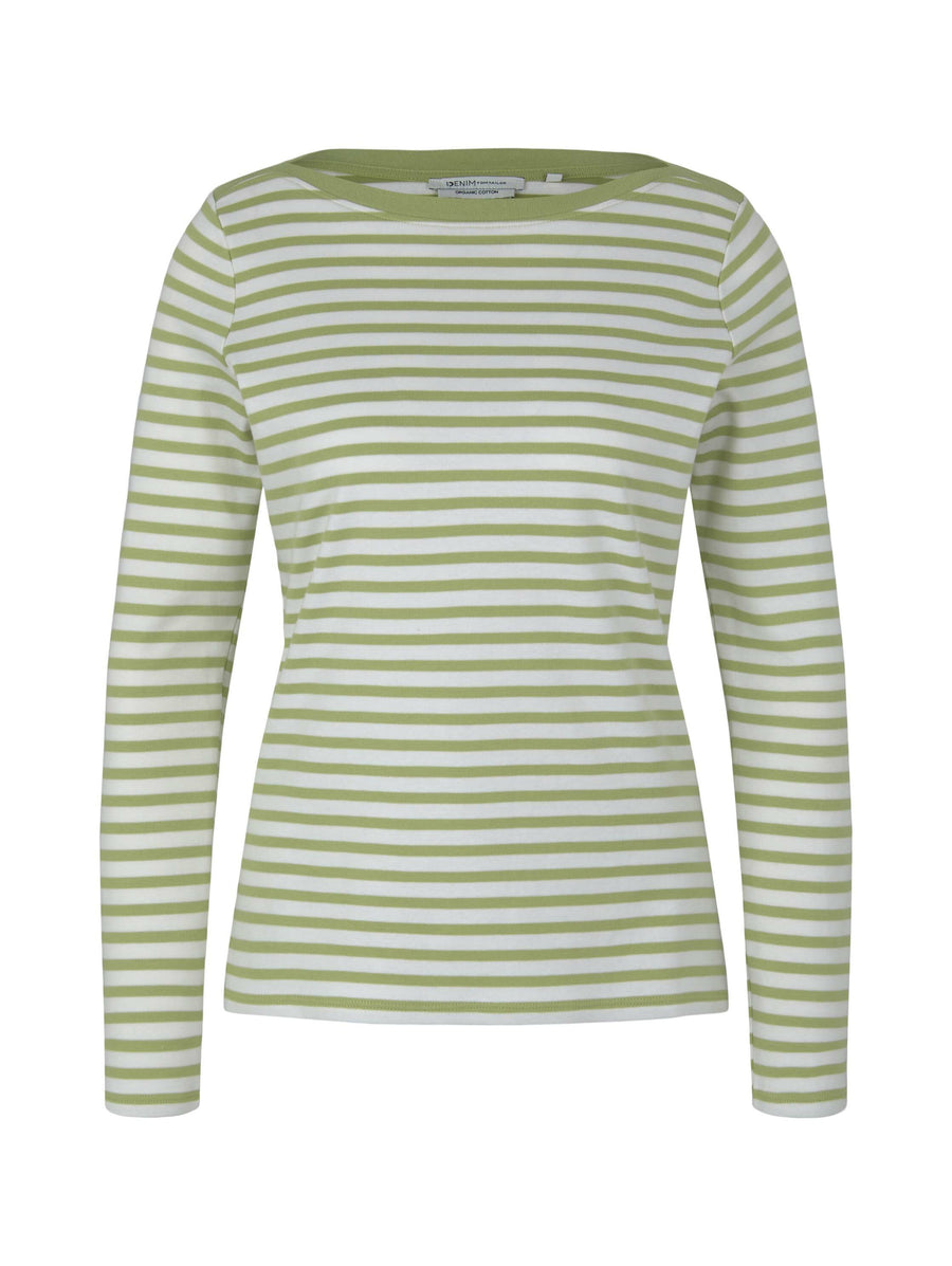 Tom Tailor Sweatshirt Interlock Contrast Neck