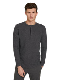 Tom Tailor Langarmshirt mit Henleykragen