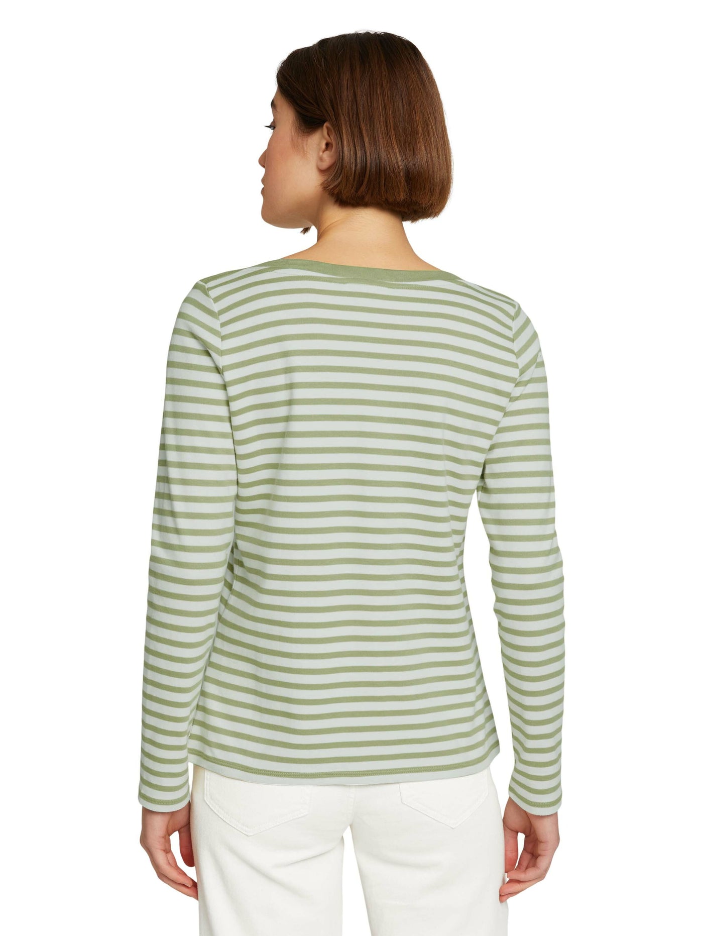 Tom Tailor Sweatshirt Interlock Contrast Neck