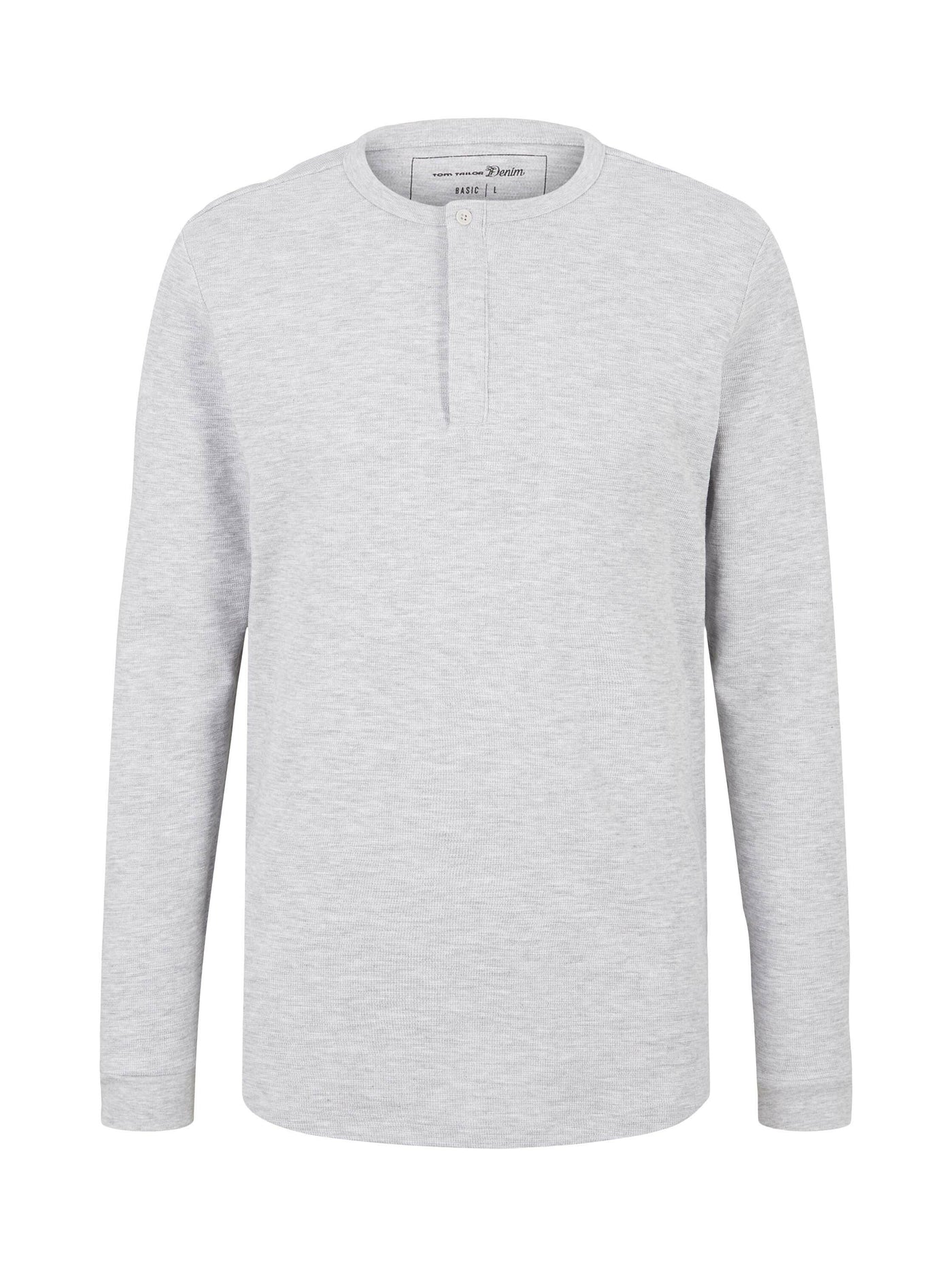 Tom Tailor Langarmshirt mit Henleykragen