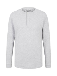 Tom Tailor Langarmshirt mit Henleykragen