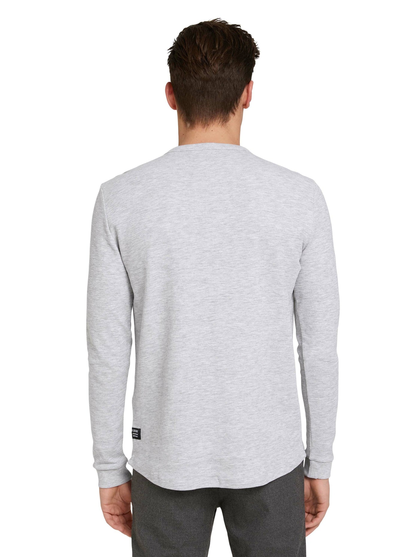 Tom Tailor Langarmshirt mit Henleykragen