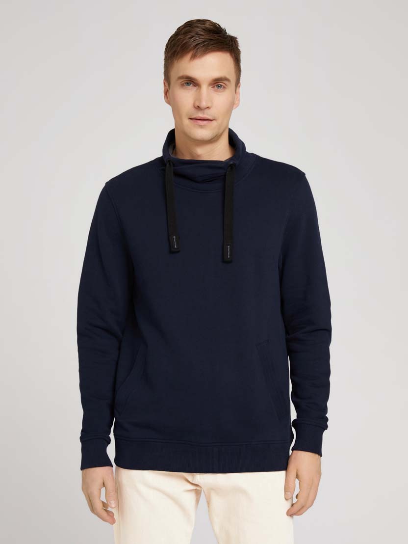 Tom Tailor Sweater mit Stehkragen