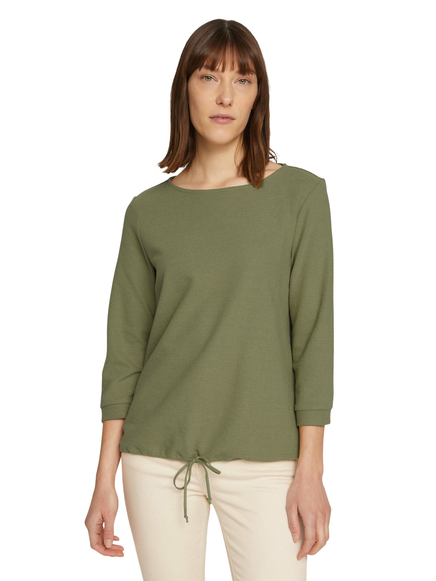 Tom Tailor Bluse Waffle Structure