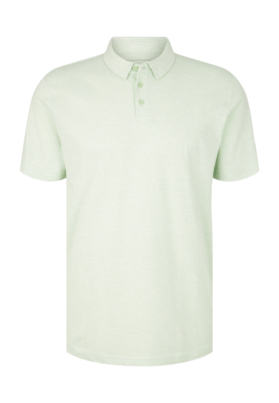 Tom Tailor Kurzarmshirt mit Polokragen gestreift