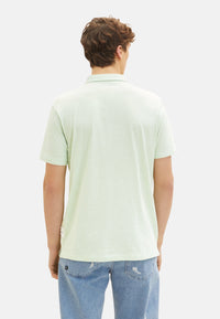 Tom Tailor Kurzarmshirt mit Polokragen gestreift