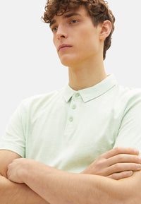 Tom Tailor Kurzarmshirt mit Polokragen gestreift